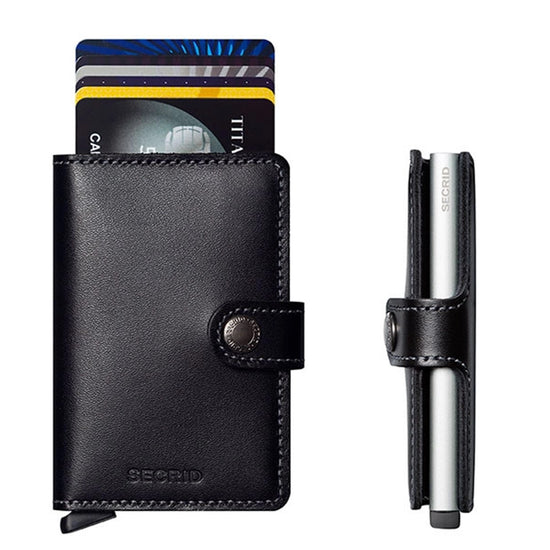 Secrid Miniwallet Original Skinnplånbok Svart