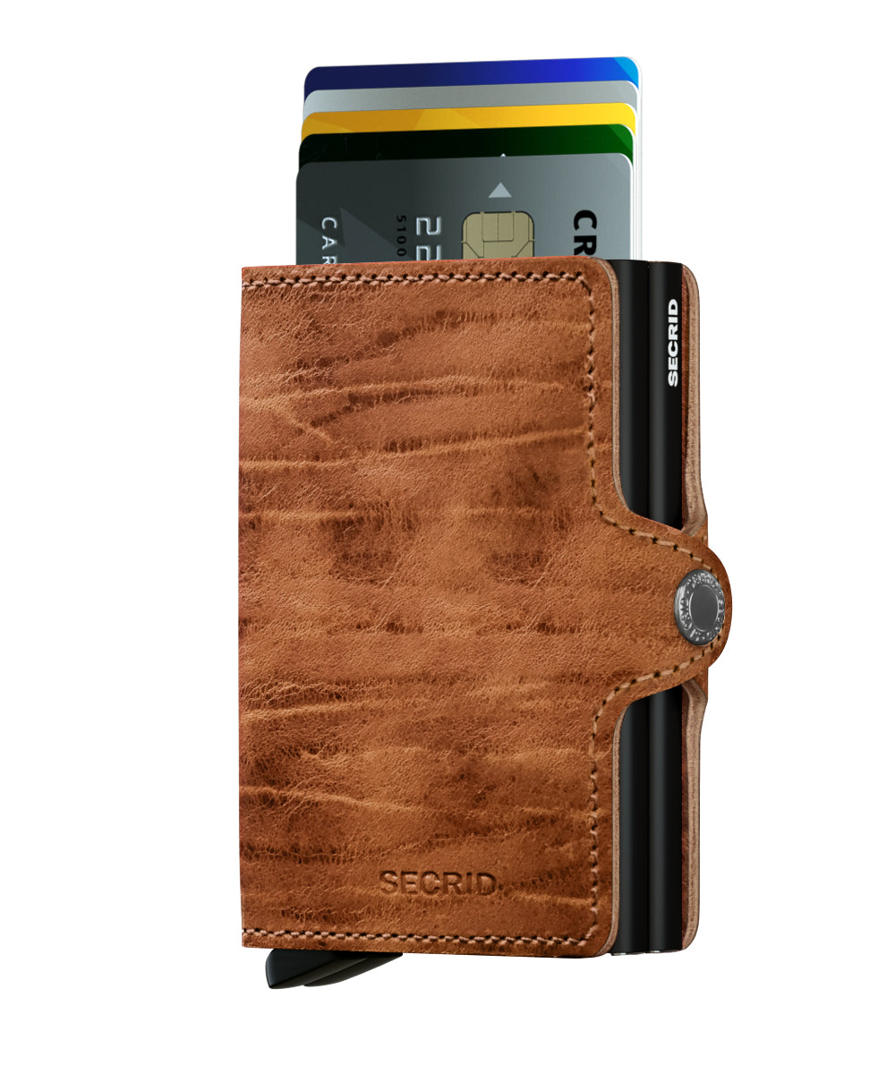 Secrid Twinwallet Dutch Martin Whiskey Skinnplånbok