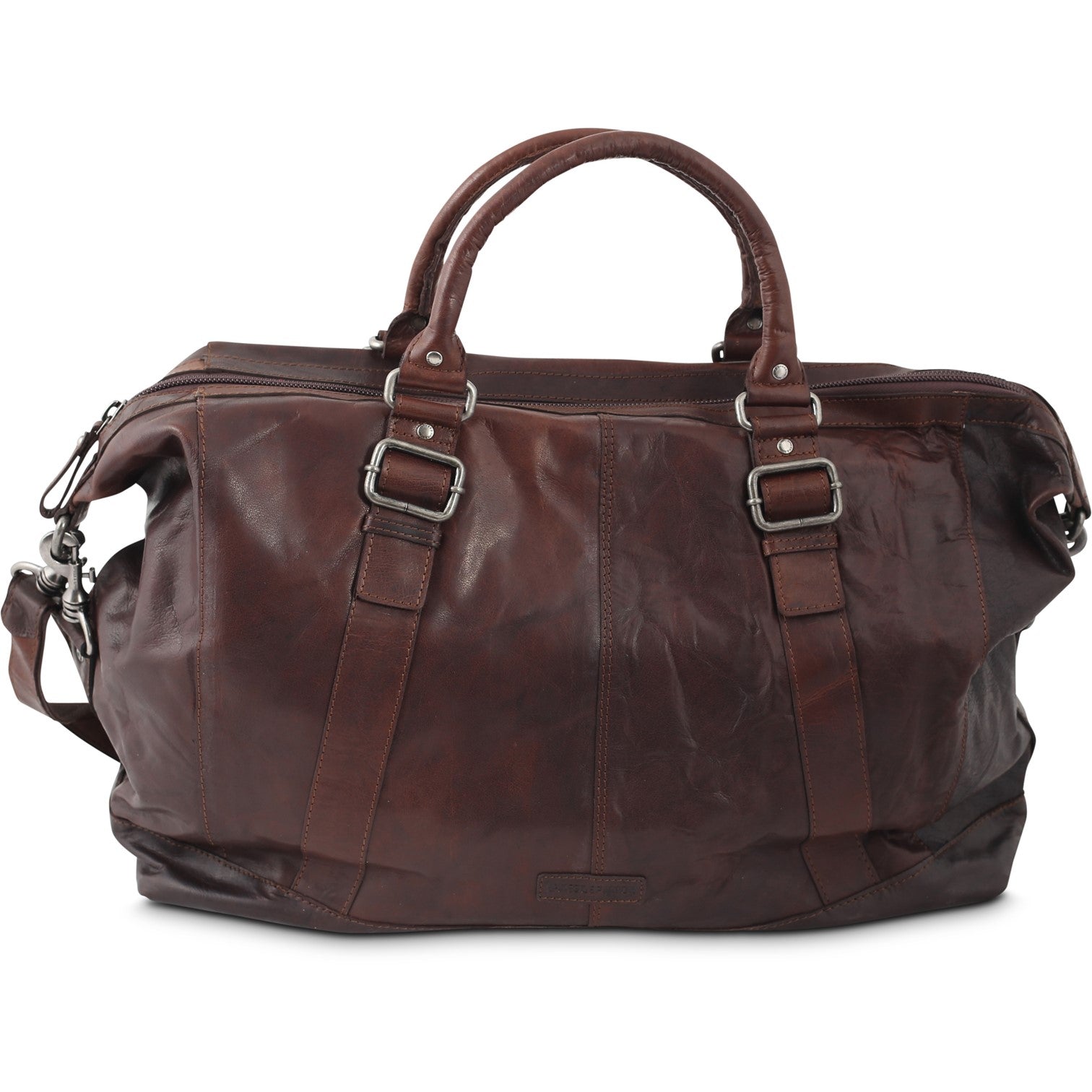 Spikes & Sparrow Cowboy Weekendbag i Skinn Brun
