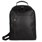 The Monte Datorryggsäck i Skinn Svart