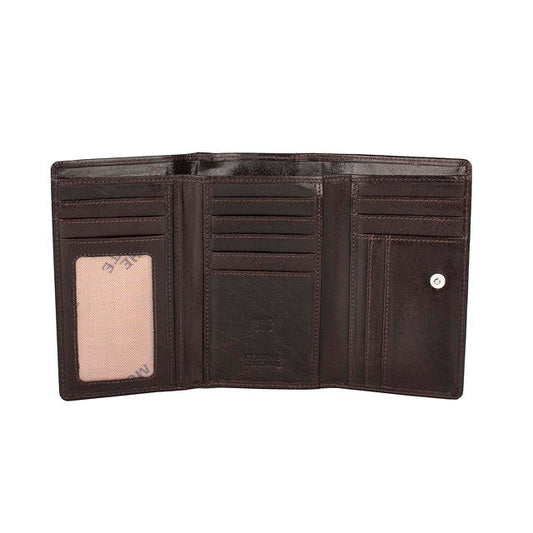 The Monte New York Plånbok i Skinn Brun