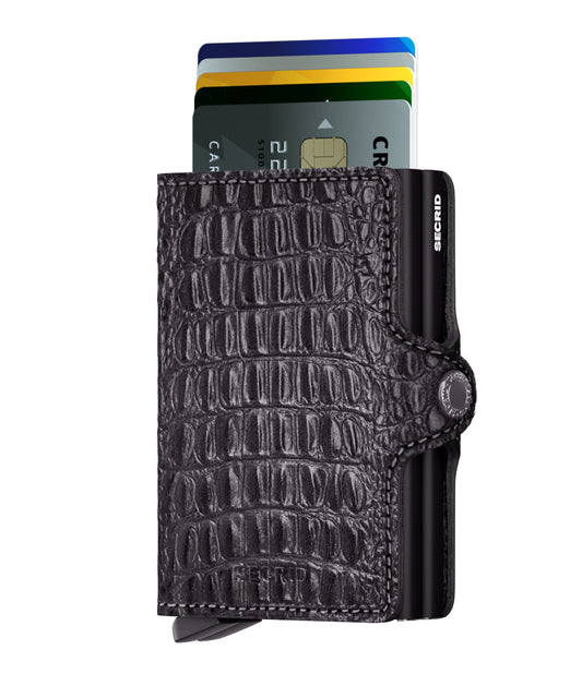 Secrid Twinwallet Nile Black Skinnplånbok