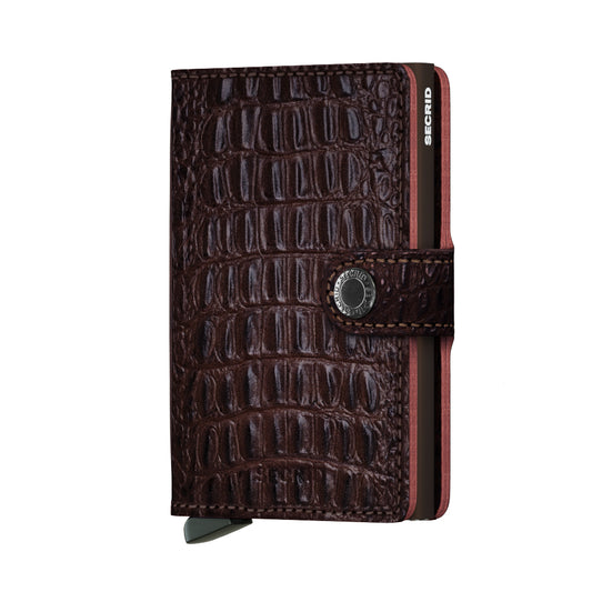 Secrid Miniwallet Skinnplånbok Nile Brown