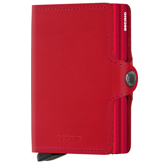 Secrid Twinwallet Original Red Red  Skinnplånbok