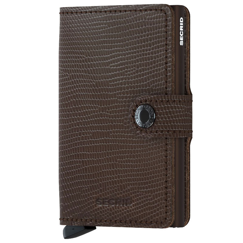 Secrid Miniwallet Rango Brown Brown Skinnplånbok