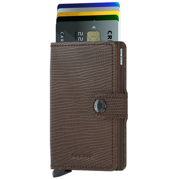 Secrid Miniwallet Rango Brown Brown Skinnplånbok
