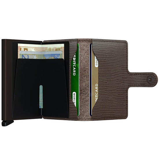 Secrid Miniwallet Rango Brown Brown Skinnplånbok