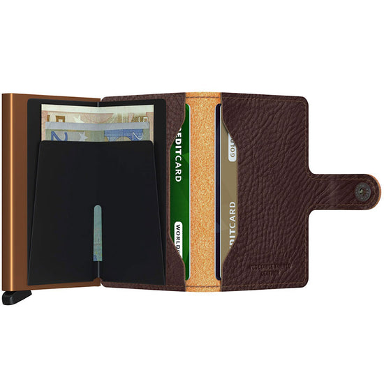 Secrid Miniwallet Veg Caramello Sand Skinnplånbok