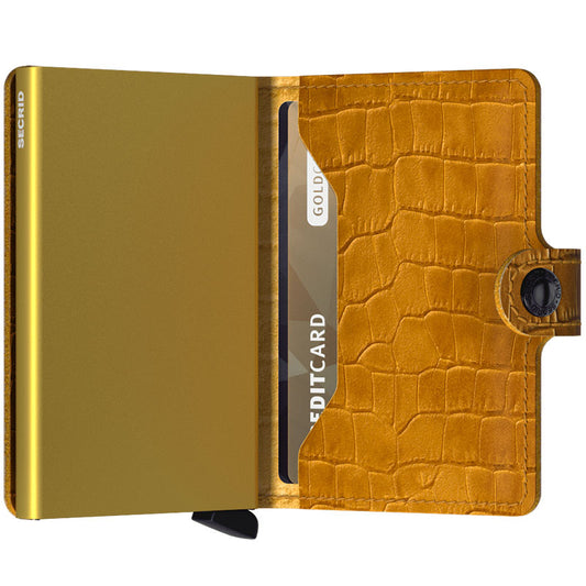 Secrid Miniwallet Skinnplånbok Cleo Ochre 