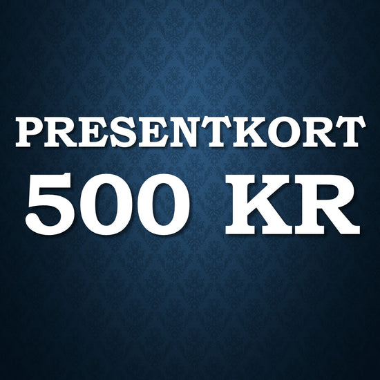 Presentkort 500kr