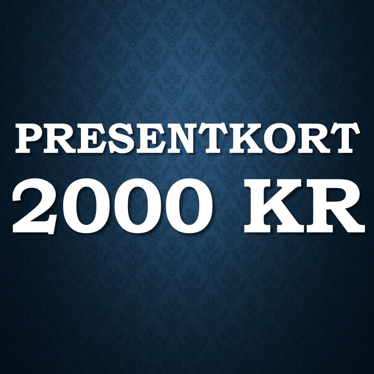 Presentkort 2000kr 