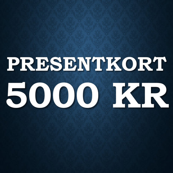 Presentkort 5000kr 