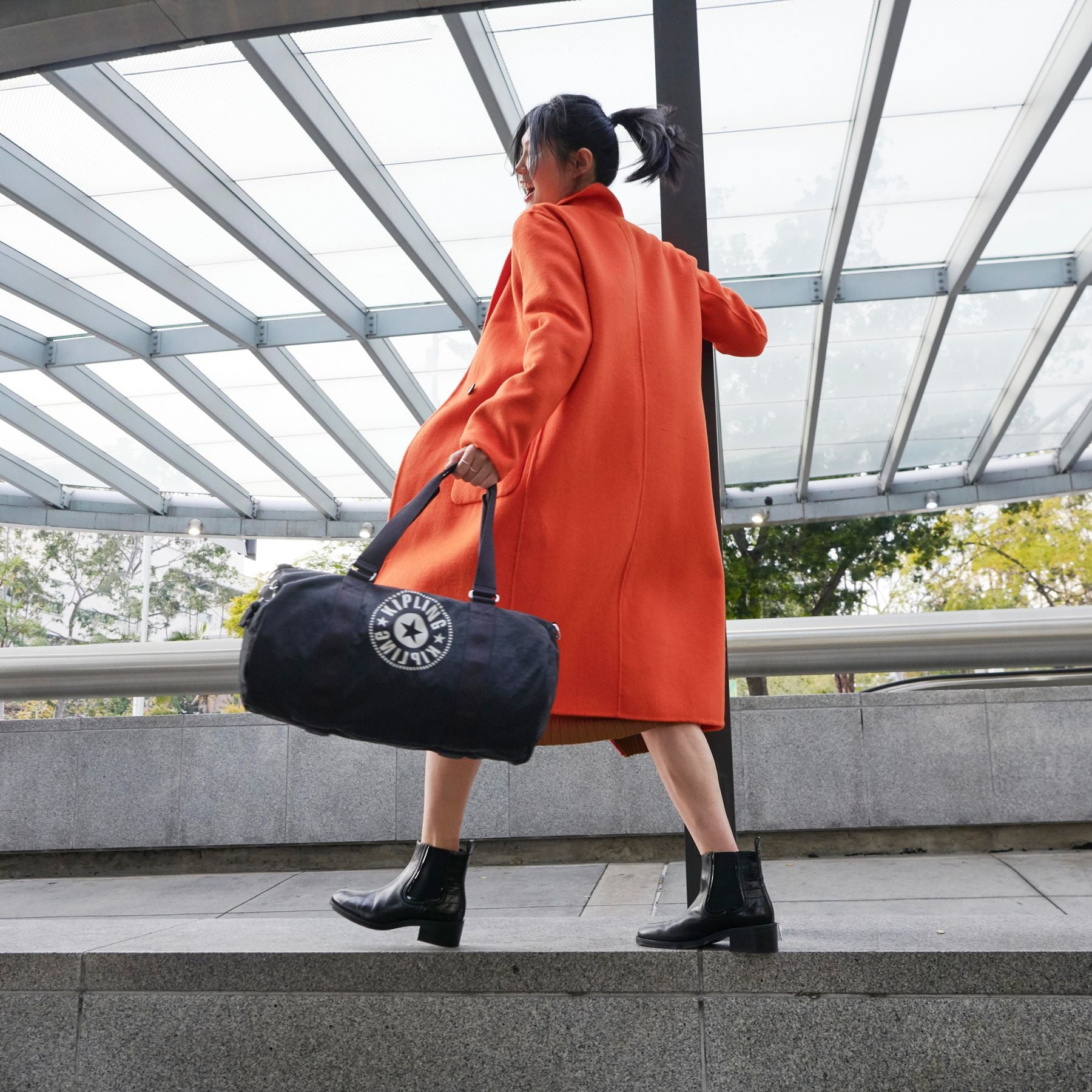 Kipling Onalo Weekendbag  Lively Black