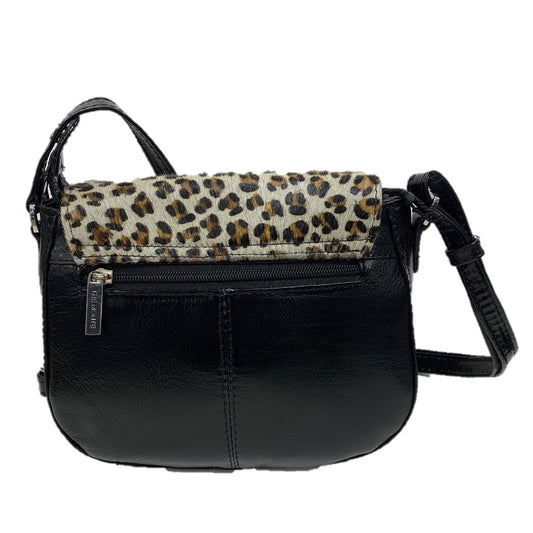 The Monte Safari Axelremsväska i Skinn Svart