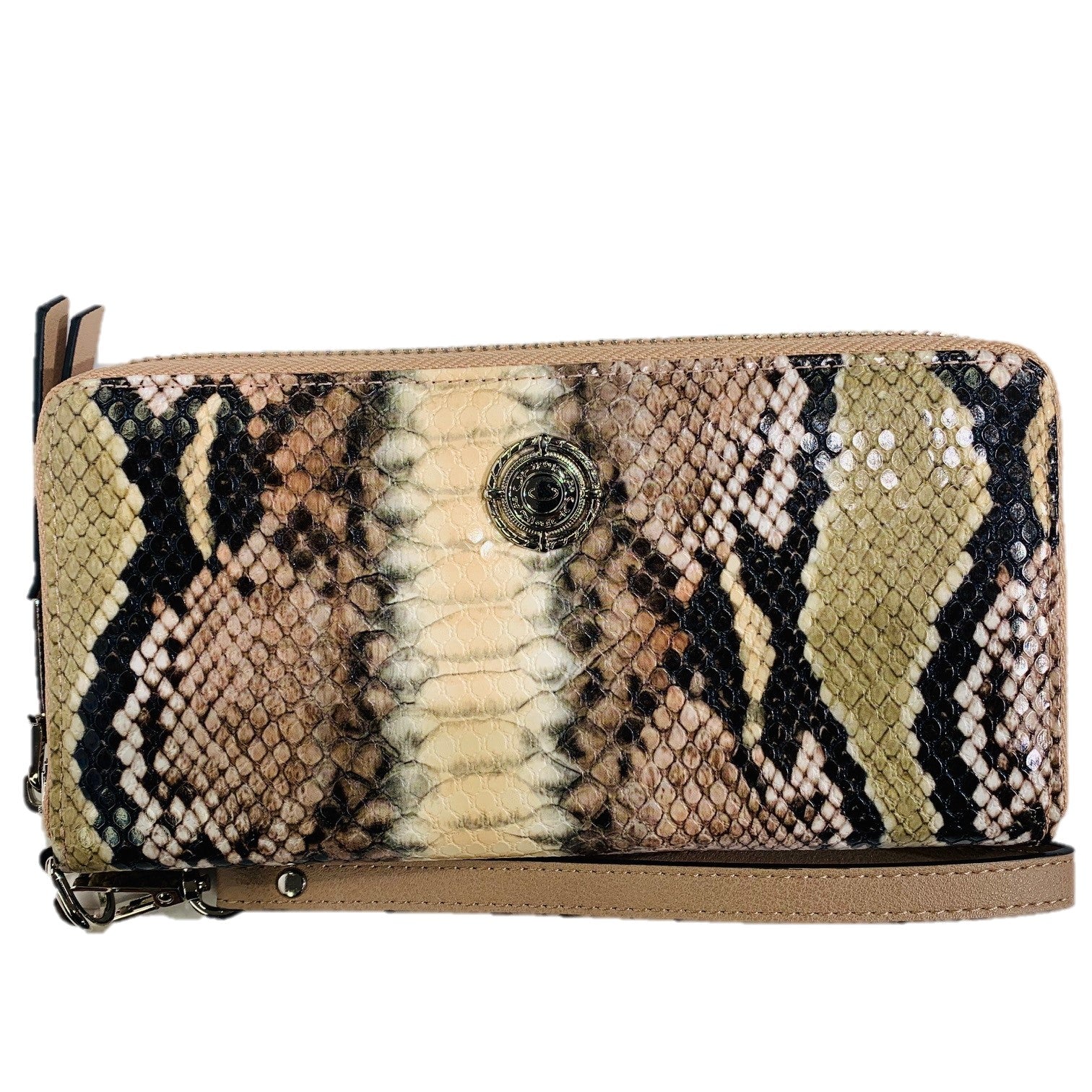 Ulrika Design Snake Plånbok Stor Rosa