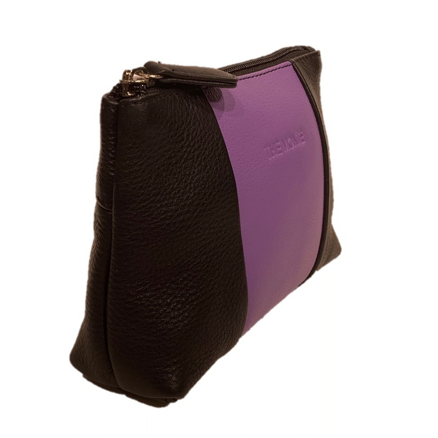 The Monte 2Color Necessär i Skinn Liten Svart