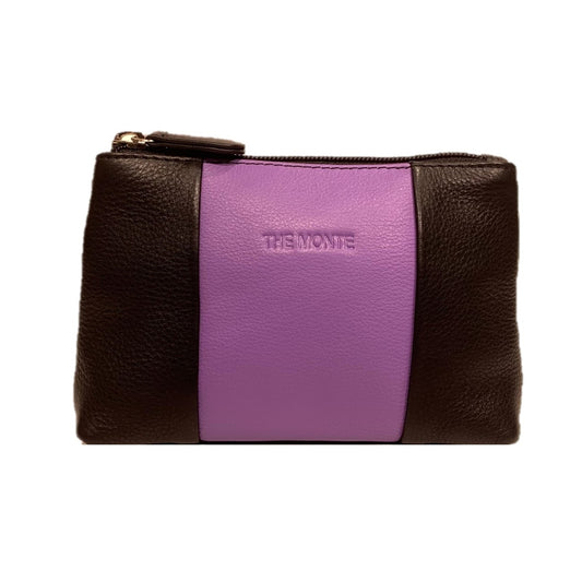 The Monte 2Color Necessär i Skinn Liten Svart