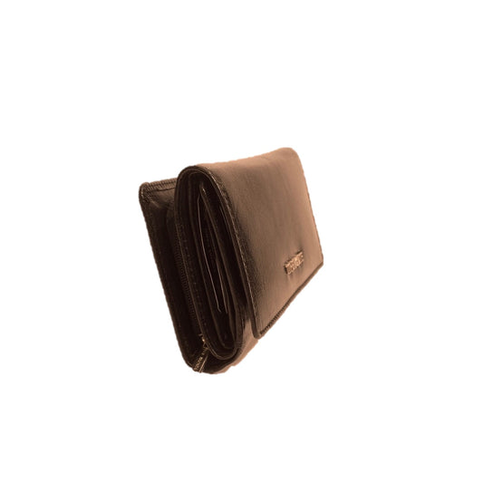 The Monte Lina Plånbok Mellanstor i Skinn Brun
