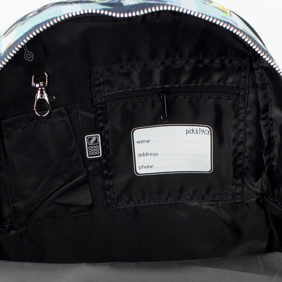 Pick & Pack Ryggsäck Chimpanzee  Turkos 15L