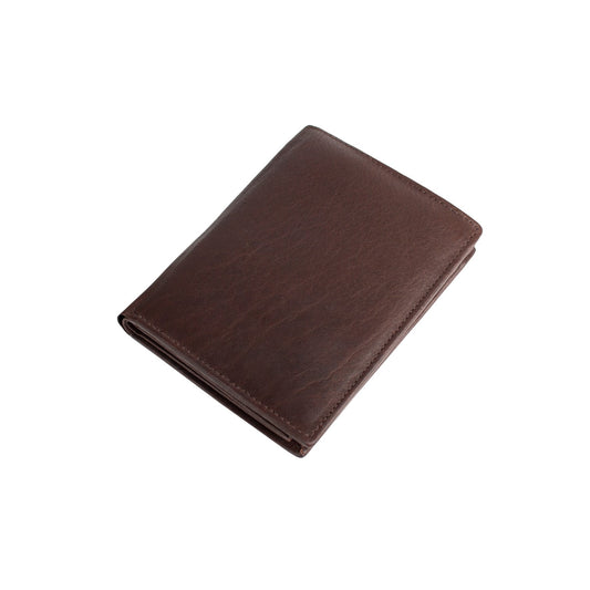 Adriatik Plånbok Mellanstor i Skinn Brun