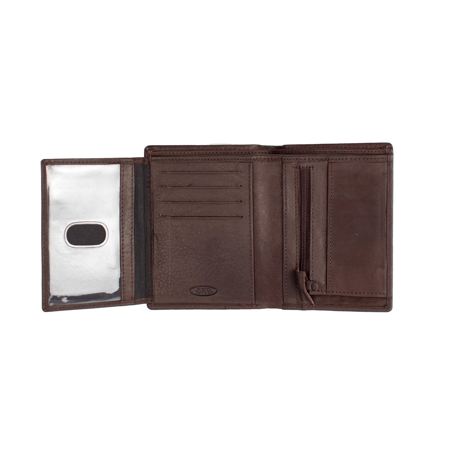 Adriatik Plånbok i Skinn Brun