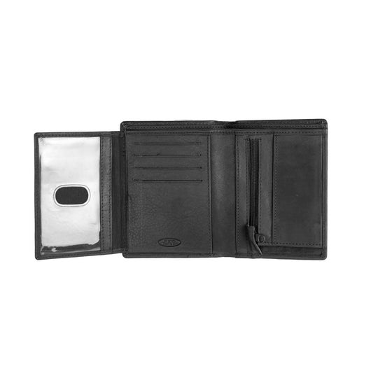 Adriatik Plånbok i Skinn Svart