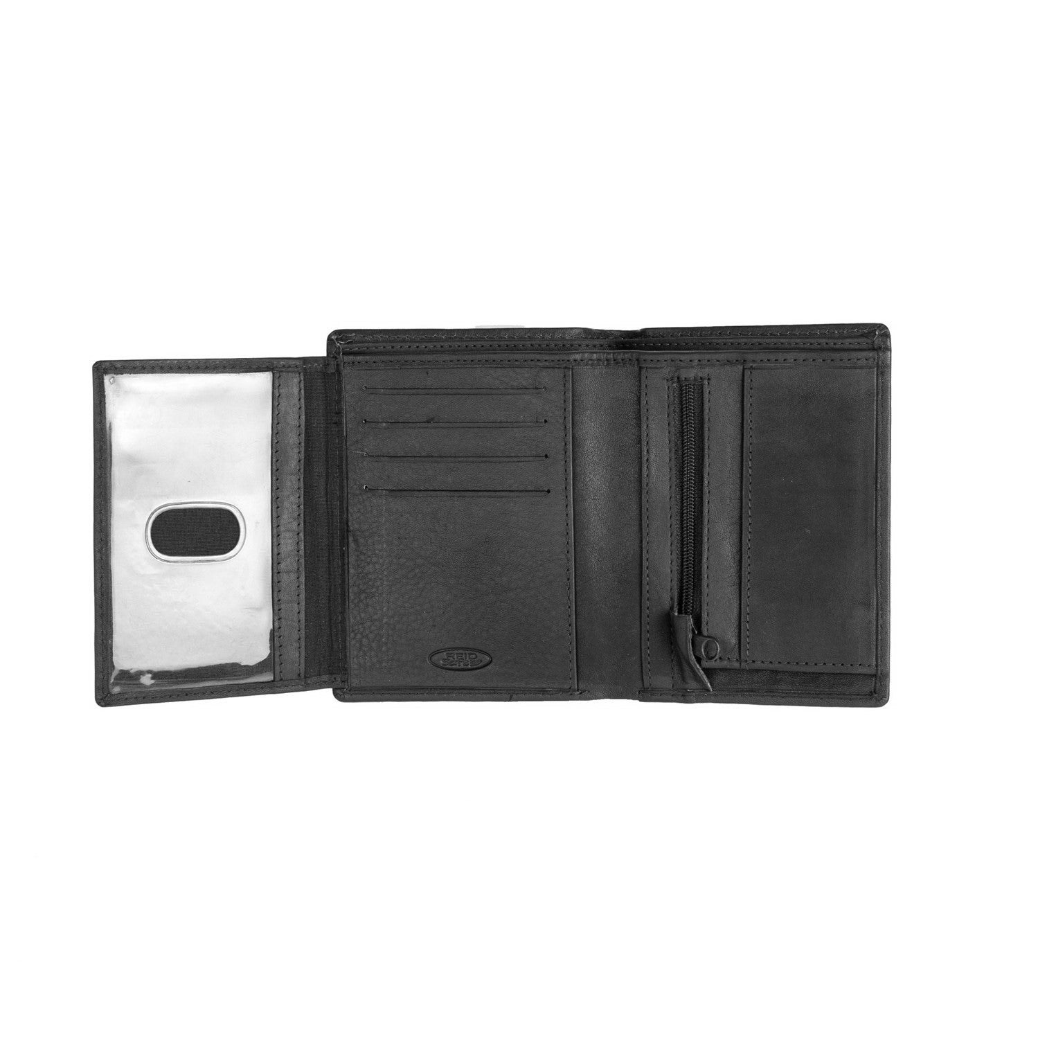 Adriatik Plånbok i Skinn Svart