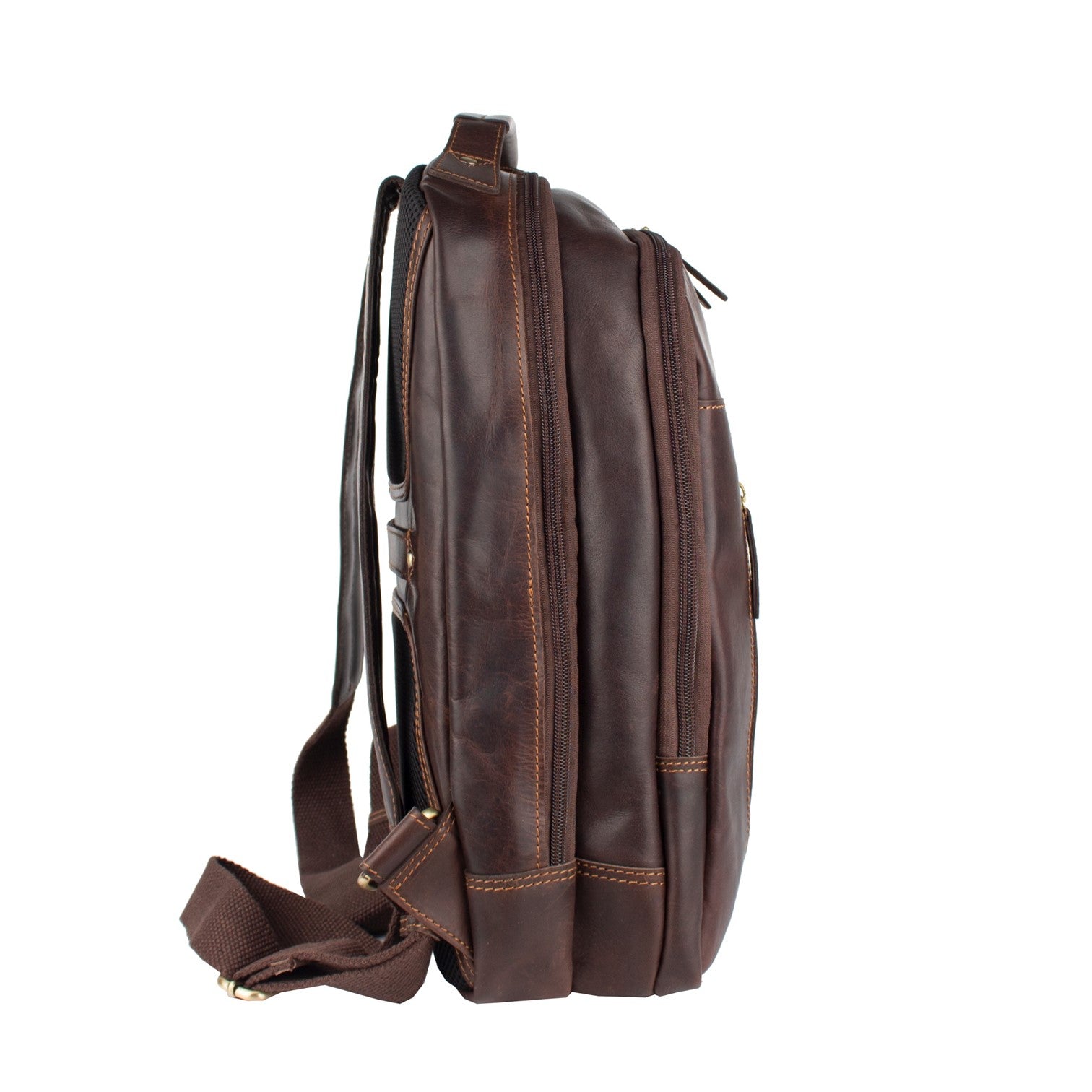 The Monte Datorryggsäck i Skinn Brun