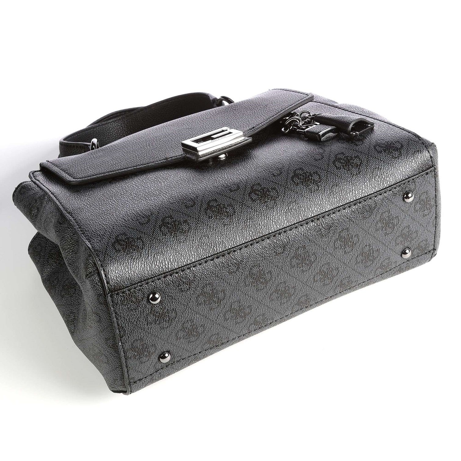 Guess Valy 4G Handväska Liten Svart/Grå