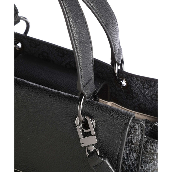 Guess Valy 4G Handväska Liten Svart/Grå