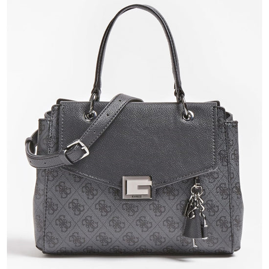 Guess Valy 4G Handväska Liten Svart/Grå
