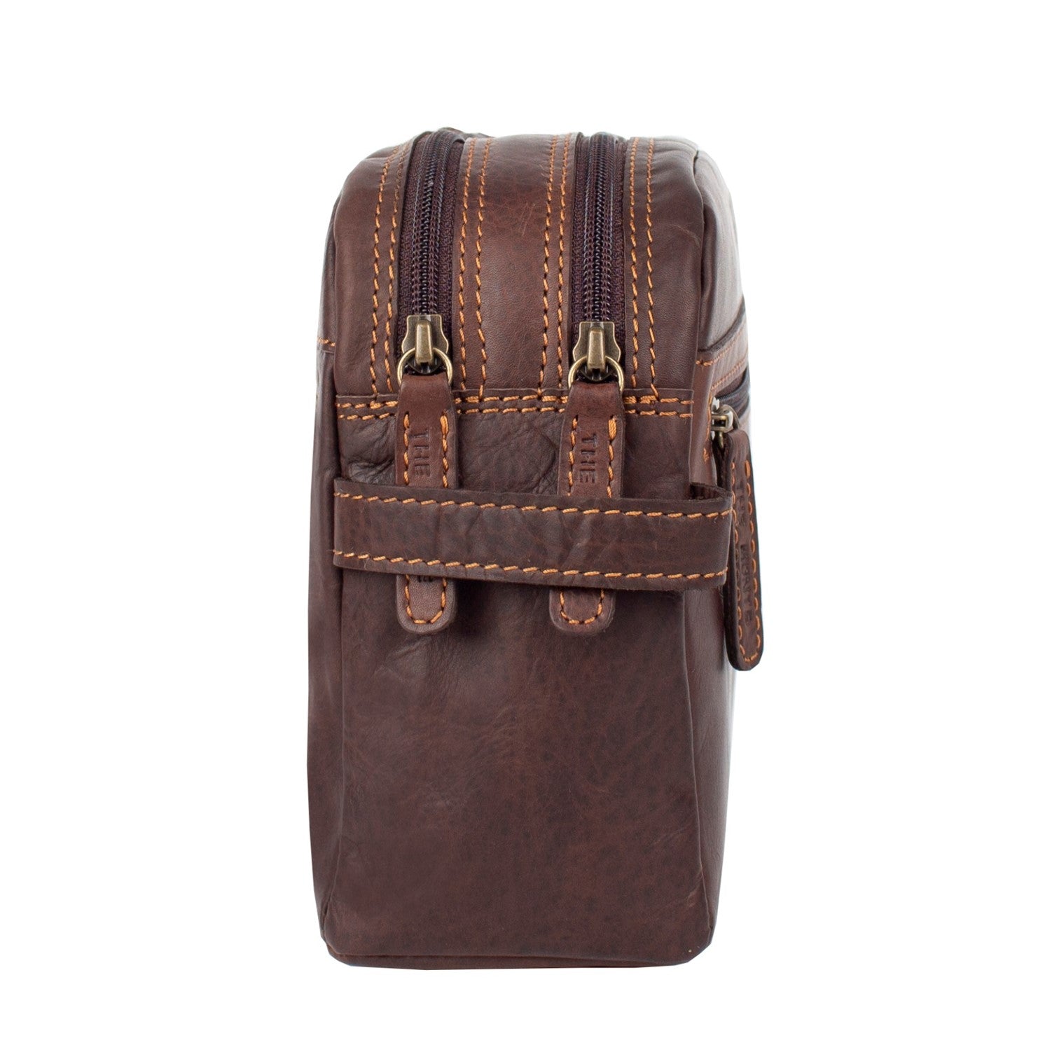 The Monte Jamaica Necessär i Skinn Brun