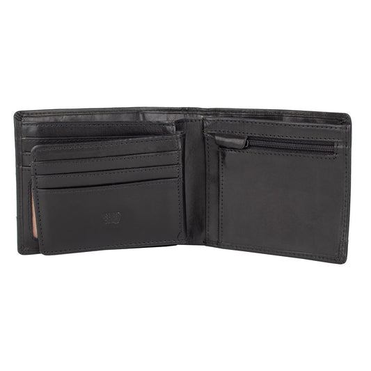 The Monte George Plånbok i Skinn Svart