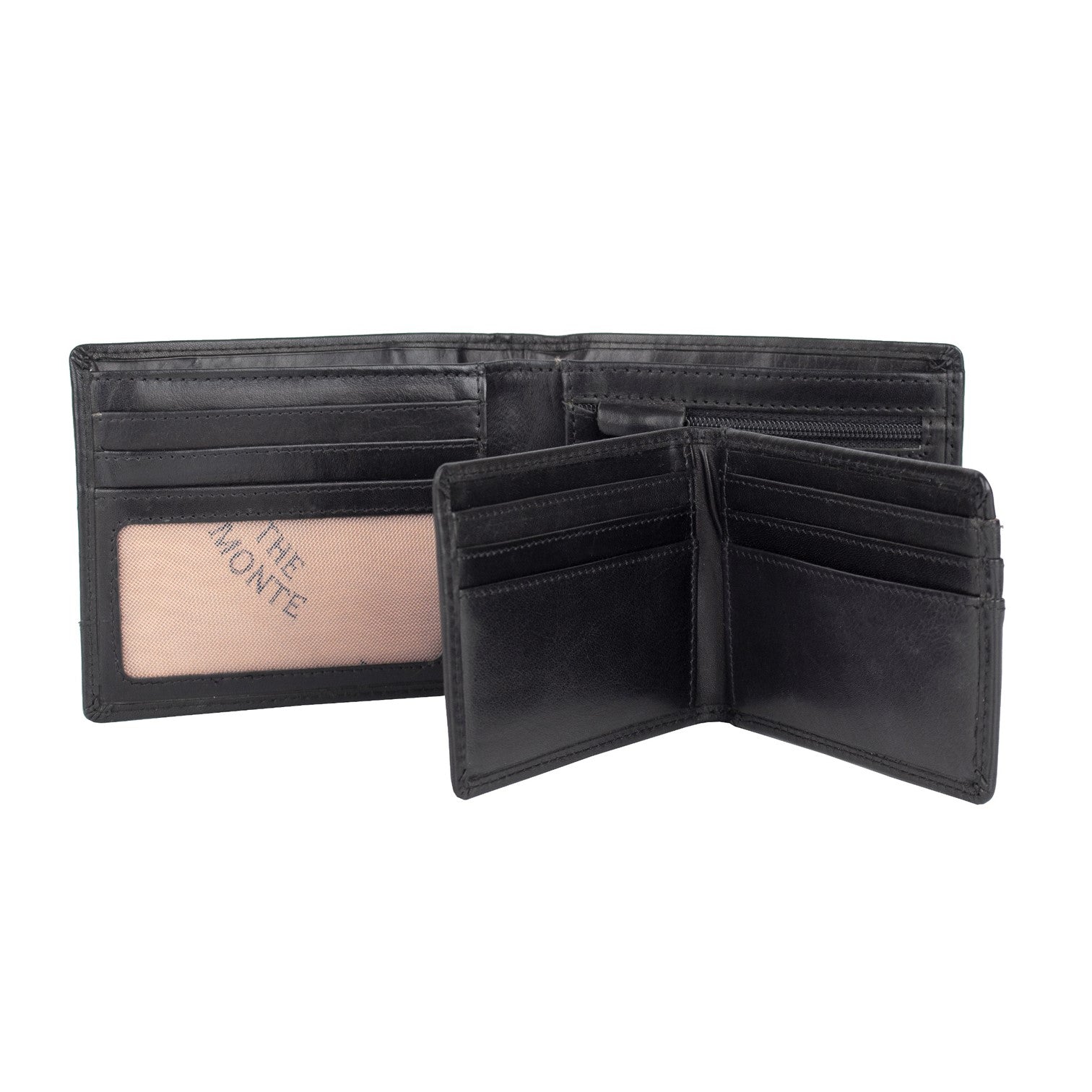 The Monte George Plånbok i Skinn Svart