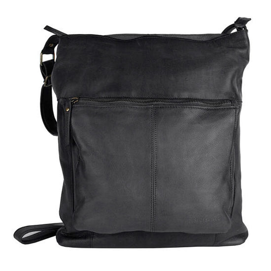 House Of Sajaco Axelremsväska Stor i Skinn Svart