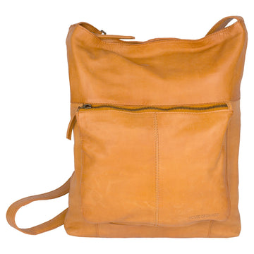 House Of Sajaco Axelremsväska Stor i Skinn Cognac