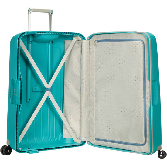 Samsonite S'Cure 81cm Extra Stor Resväska Aqua Blå