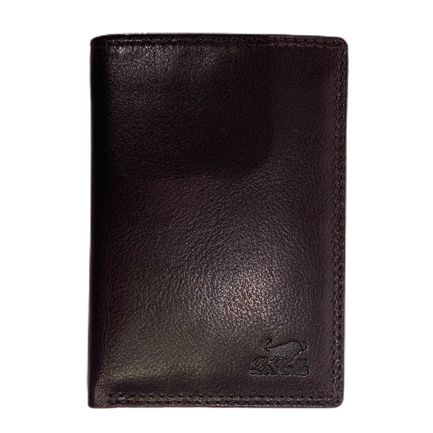 Le Salle 3 fack Plånbok i Skinn Brun