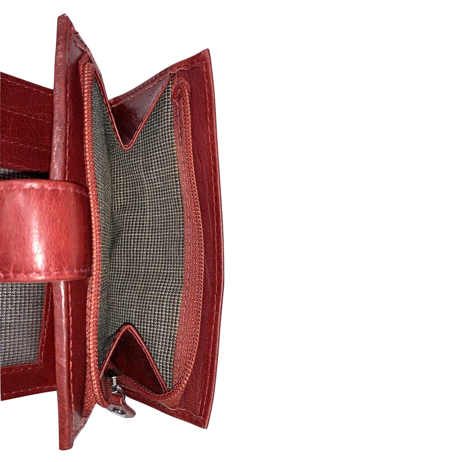 Luca Ferri Plånbok i Skinn Röd