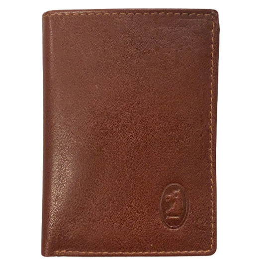 Puccini Plånbok Liten i Skinn Cognac