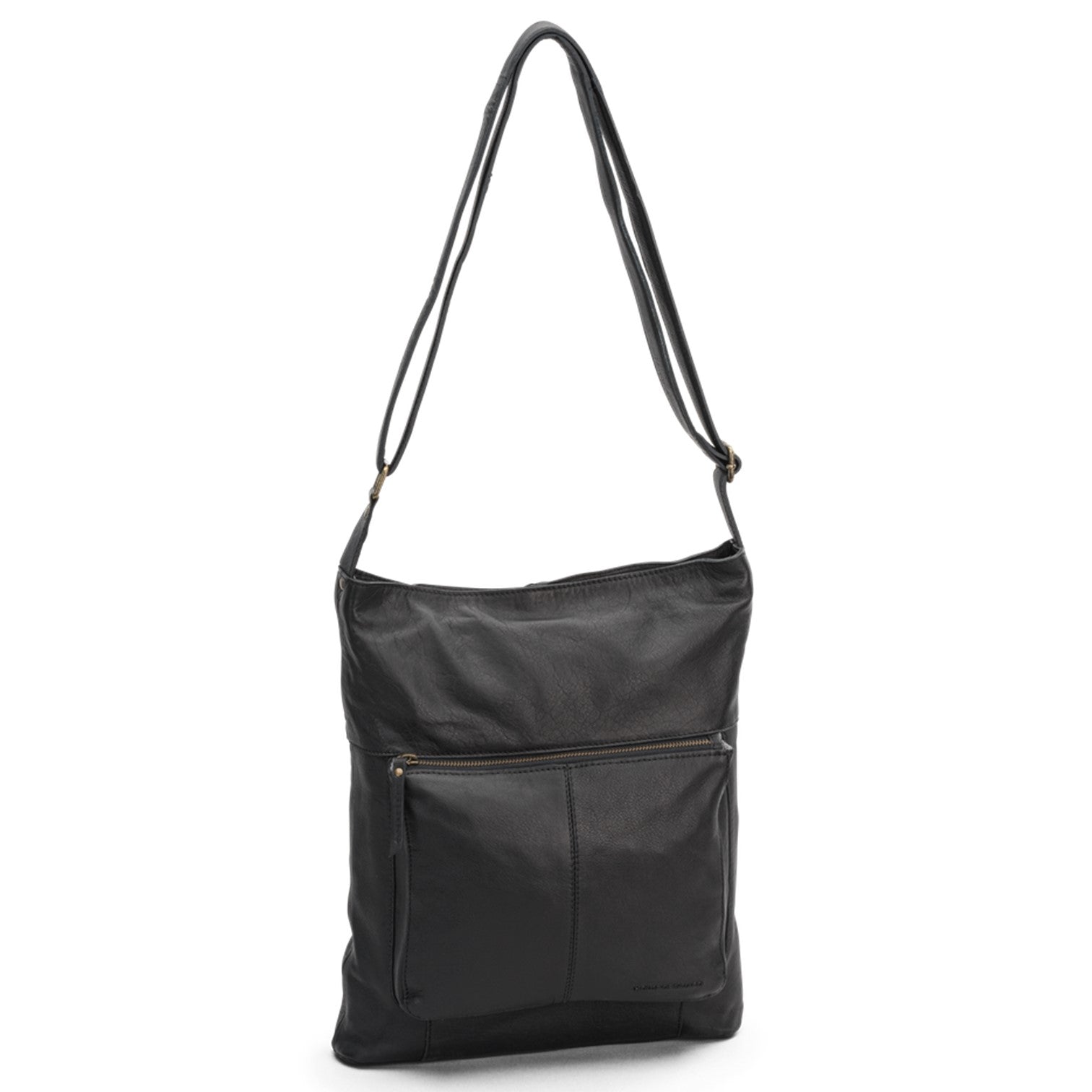 House Of Sajaco Axelremsväska Stor i Skinn Svart