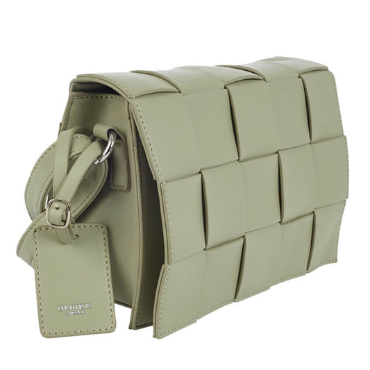 Ulrika Design Braid Axelremsväska Lila