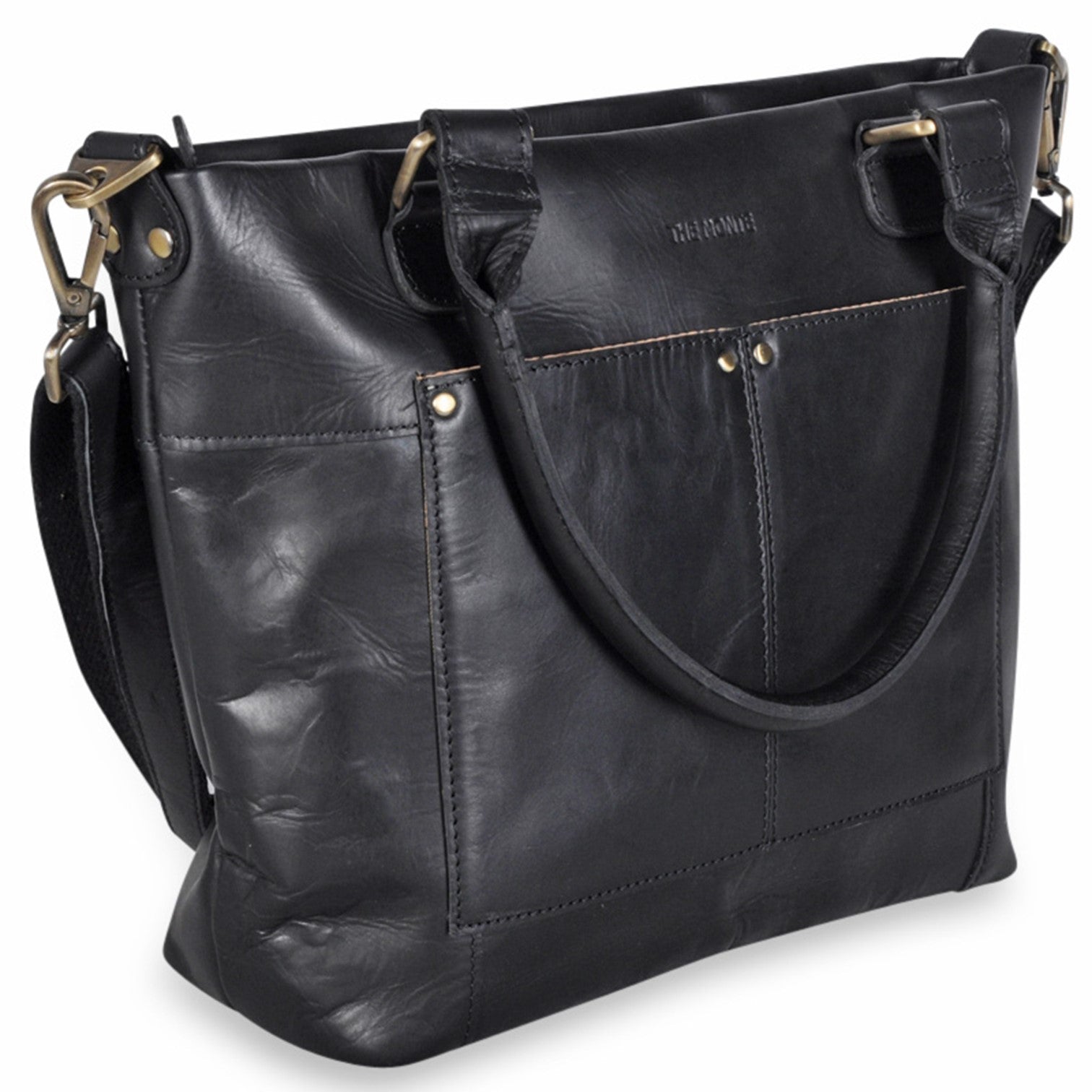 The Monte Handväska i Skinn Svart