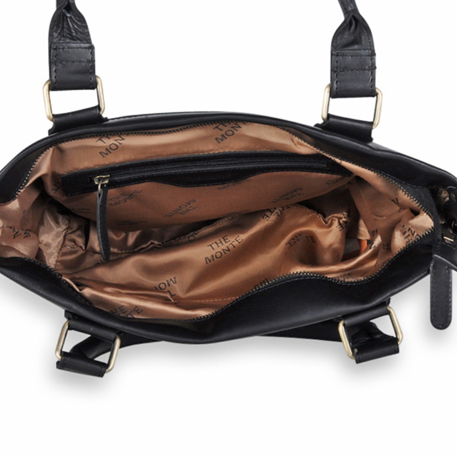 The Monte Handväska i Skinn Svart