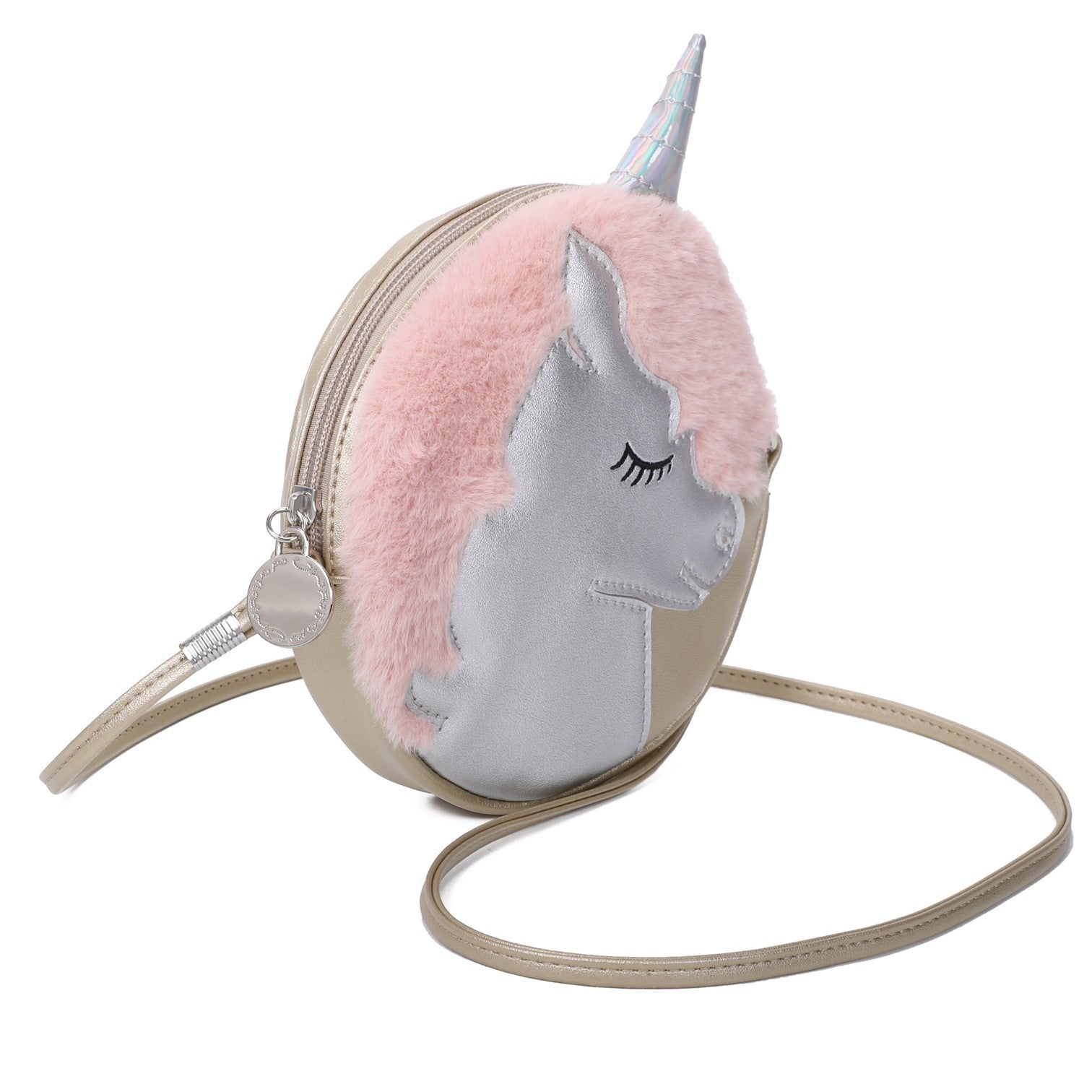 Ulrika Unicorn Axelremsväska Barn Rosa