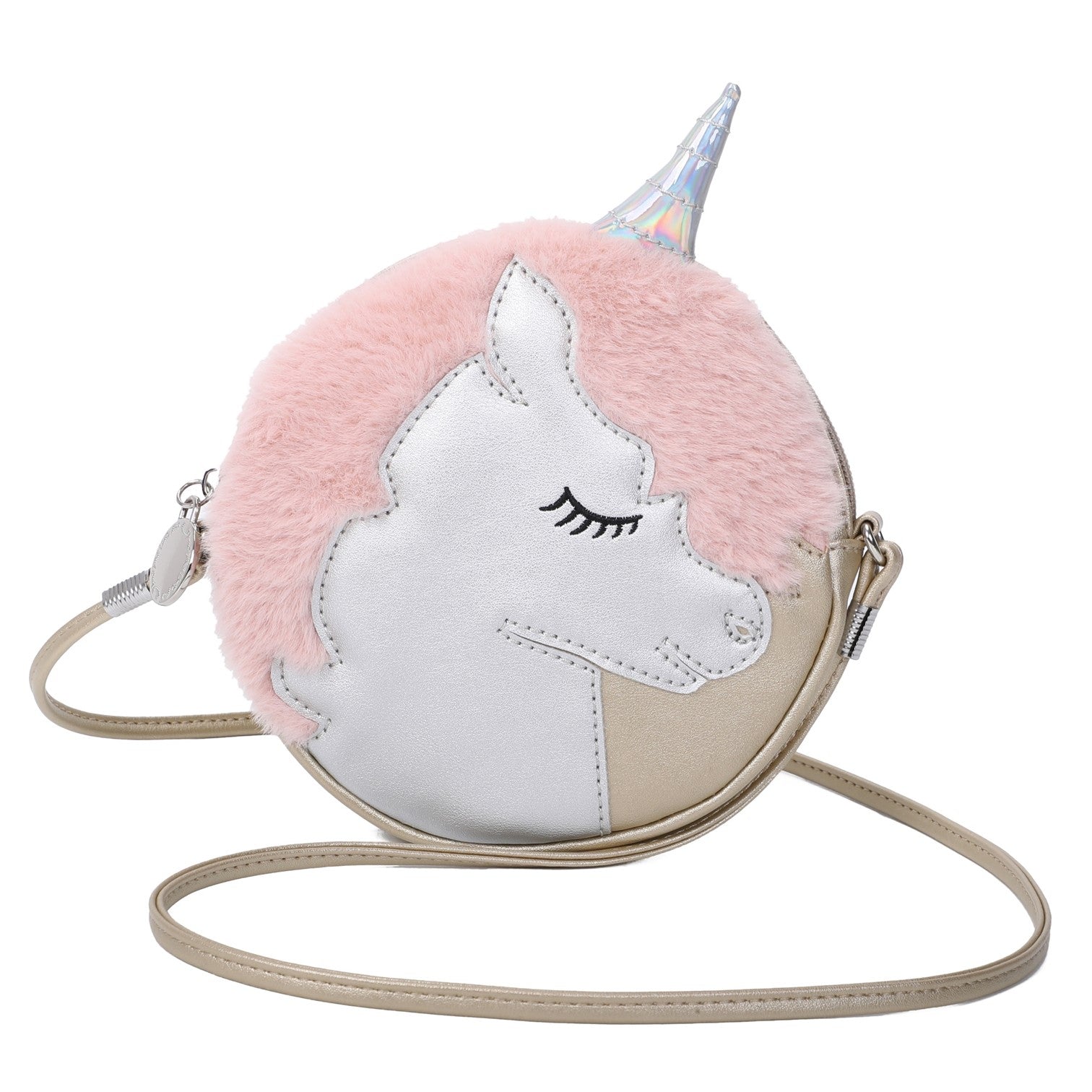 Ulrika Unicorn Axelremsväska Barn Rosa