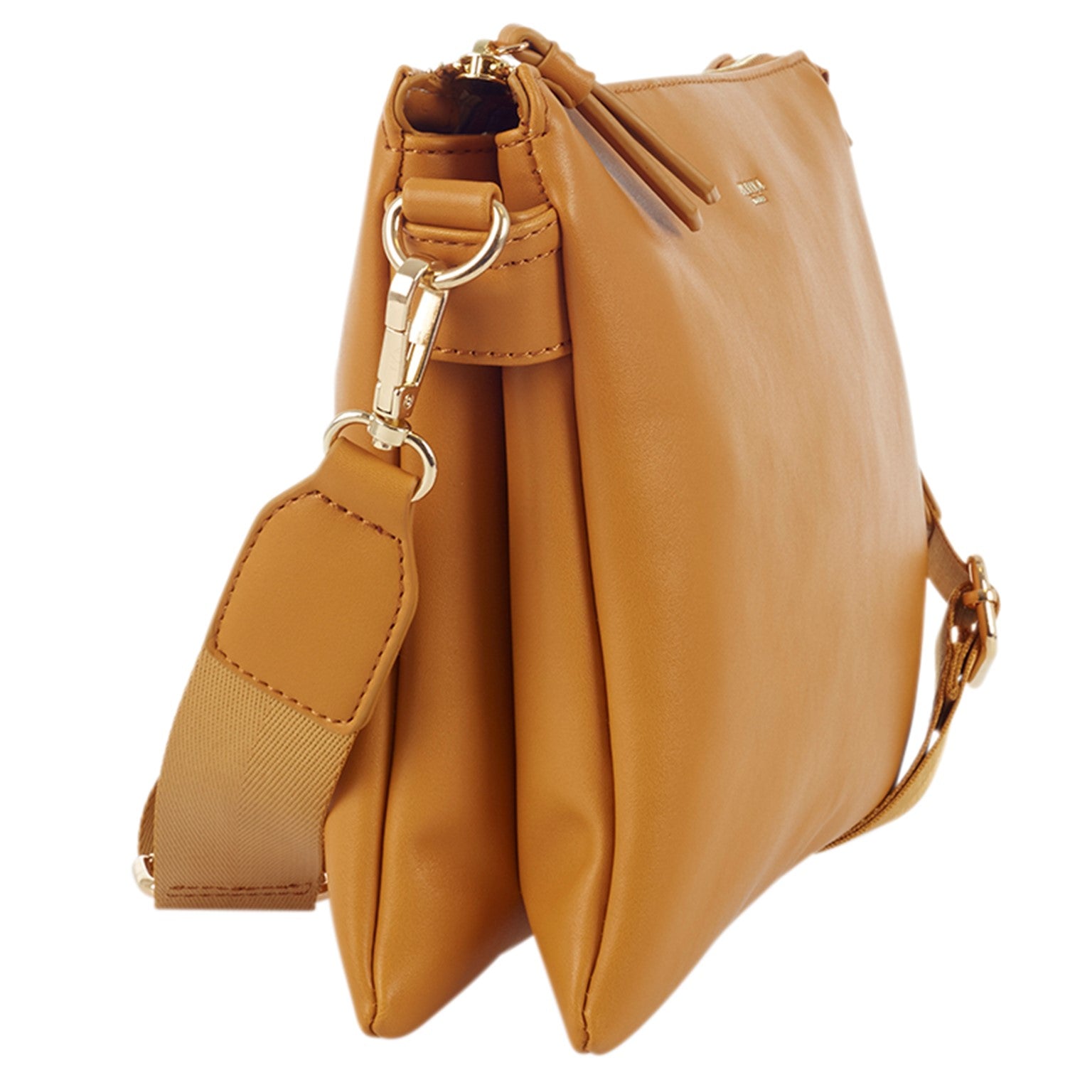 Ulrika Raw Axelremsväska Mörkgrön