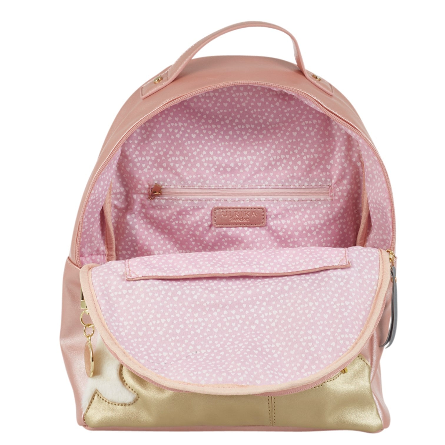Ulrika Unicorn Barnryggsäck Guld