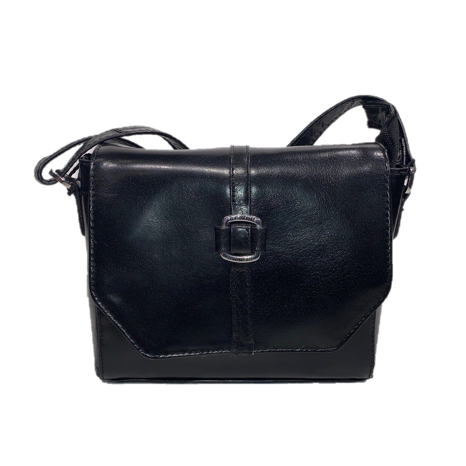 The Monte Axelremsväska Liten i Skinn Svart