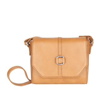 The Monte Axelremsväska Liten i Skinn Camel